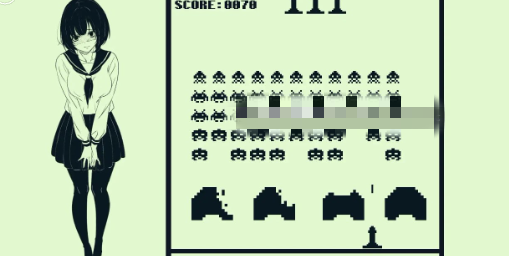 图片[3]-【SLG/动态/像素/互动】脱衣勇者斗恶龙 脱衣ンベーダーゲーム 日文生肉版-春日ACG